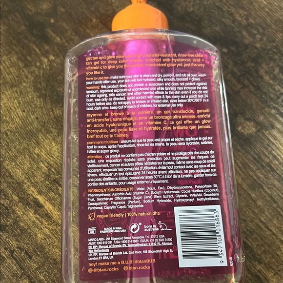 Glow Your Own Way Self Tan Gel - Pink - Picture 3 of 4